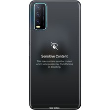 Vivo Y11S Y20 Y20S Kılıf Desenli Baskılı Tpu Rubber Kapak See Video
