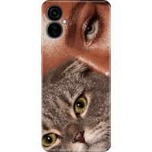 Tecno Camon 19 Neo Kılıf Desenli Baskılı Tpu Rubber Kapak Simli-Portre
