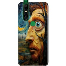 Adasena Infinix S5 Pro Kılıf Desenli Baskılı Tpu Rubber Kapak Nft