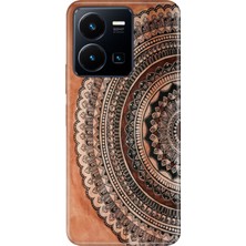 Adasena Vivo Y22S Y35 Kılıf Desenli Baskılı Tpu Rubber Kapak Matmax
