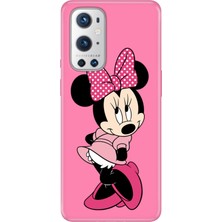 Oneplus 9 Pro Kılıf Desenli Baskılı Tpu Rubber Kapak Utangaç Minnie
