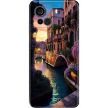 Casper Via F30 Kılıf Desenli Baskılı Tpu Rubber Kapak Venedik