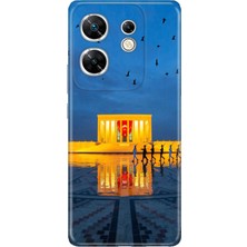 Senada Infinix Zero 30 4g Kılıf Desenli Baskılı Tpu Rubber Kapak Atam Anıtkabir