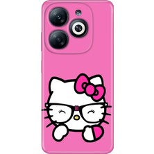 Senada Infinix Smart 8 - 8 Pro Kılıf Desenli Baskılı Tpu Rubber Kapak Kitty/go