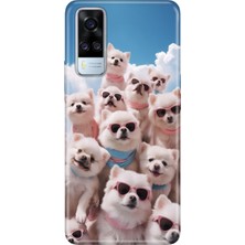 Senada Vivo Y51 Kılıf Desenli Baskılı Tpu Rubber Kapak Kanka Çetesi