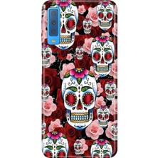 Senada Samsung Galaxy A7 2018 Kılıf Desenli Baskılı Tpu Rubber Kapak Kabile