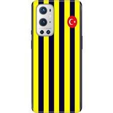 Senada Oneplus 9 Pro Kılıf Desenli Baskılı Tpu Rubber Kapak Çubuklu Forma