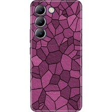 Vivo V30 Lite Kılıf Desenli Baskılı Tpu Rubber Kapak Pinkwall