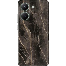 Senada Xiaomi Poco X7 Pro Kılıf Desenli Baskılı Tpu Rubber Kapak Bloom Mermer
