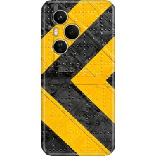 Senada Honor 400 Pro Kılıf Desenli Baskılı Tpu Rubber Kapak Çok Tehlikeli