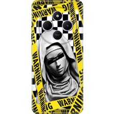Senada Xiaomi Redmi A4 5g Kılıf Desenli Baskılı Tpu Rubber Kapak Digital Art