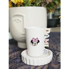 Megg El Yapımı Minie Figürlü Fincan