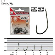 Maruto 2267 Black Nikel Olta Iğnesi