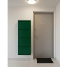 Meyora 4'lü Metal Ayakkabılık - Yeşil