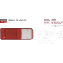 Demmon Yp Ford Kargo Stop Lamba Camı