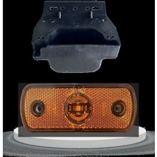  tırsa kapaklı tek ledli yan etek lambası sarı