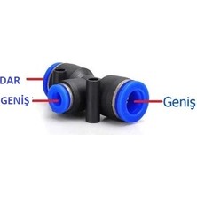  yüsekseltici tebağlantı nipel 6-6-8