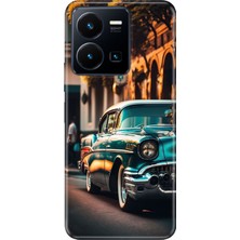 Senada Vivo Y22S Y35 Kılıf Desenli Baskılı Tpu Rubber Kapak Classic