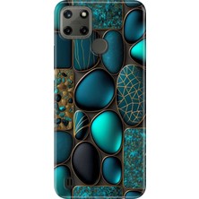 iPhone 7 Plus - 8 Plus Kılıf Desenli Baskılı Tpu Rubber Kapak Marble