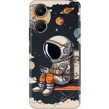 Senada Vivo Y18 Kılıf Desenli Baskılı Tpu Rubber Kapak Astro
