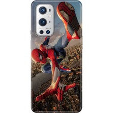 Adasena Oneplus 9 Pro Kılıf Desenli Baskılı Tpu Rubber Kapak Spiderrr