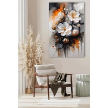 Marsilyan Harika Çiçek Tasarımı Cam Tablo Ultra Canlı Renkli Kırılmaz Cam Tablo Ev Hediyesi Ofis Hediyesi