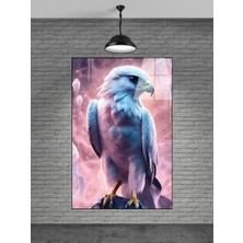 Marsilyan Beyaz Kartal Cam Tablo Ev Dekorasyon,balkon Dekorasyonu,dekoratif,duvar Tablo,mutfak Tablo