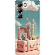 Senada Vivo V30 Lite Kılıf Desenli Baskılı Tpu Rubber Kapak Adios Amigos