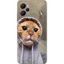 Casper Via X30 Kılıf Desenli Baskılı Tpu Rubber Kapak Selfie Kedicik