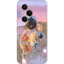 Senada Honor 400 Pro Kılıf Desenli Baskılı Tpu Rubber Kapak Astronotumsu