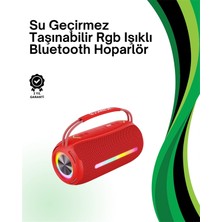 Mercansa Rgb Işıklı Taşınabilir Hoparlör – Çoklu Bağlantı Desteği