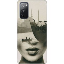Senada Samsung Galaxy S20 Fe Kılıf Desenli Baskılı Tpu Rubber Kapak Istanbul