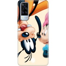 Senada Vivo Y51 Kılıf Desenli Baskılı Tpu Rubber Kapak GOOFY54894