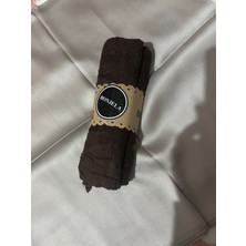 Hüskon Ticaret Bamboo Kraş Şal Yumuşacık Terletmeyen Nefes Alan ve Ütü Gerektirmeyen Şal