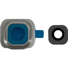 OEM Samsung S6 G920F Kamera Çerçevesi Camsız Gold