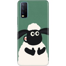 Vivo Y11S Y20 Y20S Kılıf Desenli Baskılı Tpu Rubber Kapak Kuzucuk