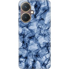 Senada Vivo Y27 Kılıf Desenli Baskılı Tpu Rubber Kapak Blue Crystal