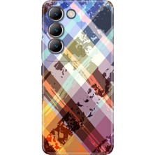 Senada Vivo V30 Lite Kılıf Desenli Baskılı Tpu Rubber Kapak Getty