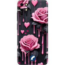 Senada Reeder S19 Max Kılıf Desenli Baskılı Tpu Rubber Kapak Akan Güller