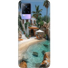 Senada Vivo V21E Kılıf Desenli Baskılı Tpu Rubber Kapak Hayalimdeki Ev