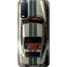 Senada Vivo Y11S Y20 Y20S Kılıf Desenli Baskılı Tpu Rubber Kapak Klasik Araba
