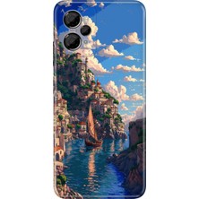 Senada Casper Via X30 Kılıf Desenli Baskılı Tpu Rubber Kapak Amalfi