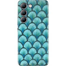 Senada Vivo V30 Lite Kılıf Desenli Baskılı Tpu Rubber Kapak Fish Scale 468