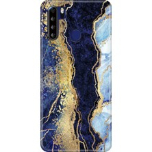 Senada Reeder P13 Blue Max 6.49" Kılıf Desenli Baskılı Tpu Rubber Kapak Hill Mermer