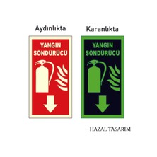 Ünal Grup Fosforlu Yangın Tüpü Söndürme Cihazı Levhası