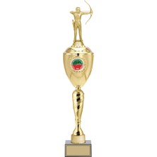 ODAK KUPA - Figürlü Kupalar - Okçu Figürlü Kupalar FG-083 C - 58 cm