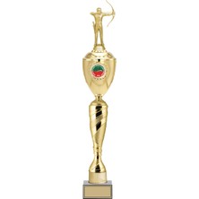 ODAK KUPA - Figürlü Kupalar - Okçu Figürlü Kupalar FG-083 A - 68 cm