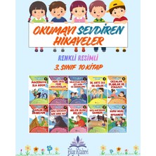 Ata Yayıncılık 3.sınıf Okumayı Sevdiren Renkli Resimli Hikayeler 5 - 10 Kitap
