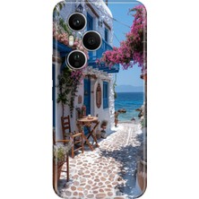 Senada Honor 400 Pro Kılıf Desenli Baskılı Tpu Rubber Kapak Bodrumda Aşk