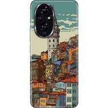 Senada Honor 200 Pro Kılıf Desenli Baskılı Tpu Rubber Kapak Galata
